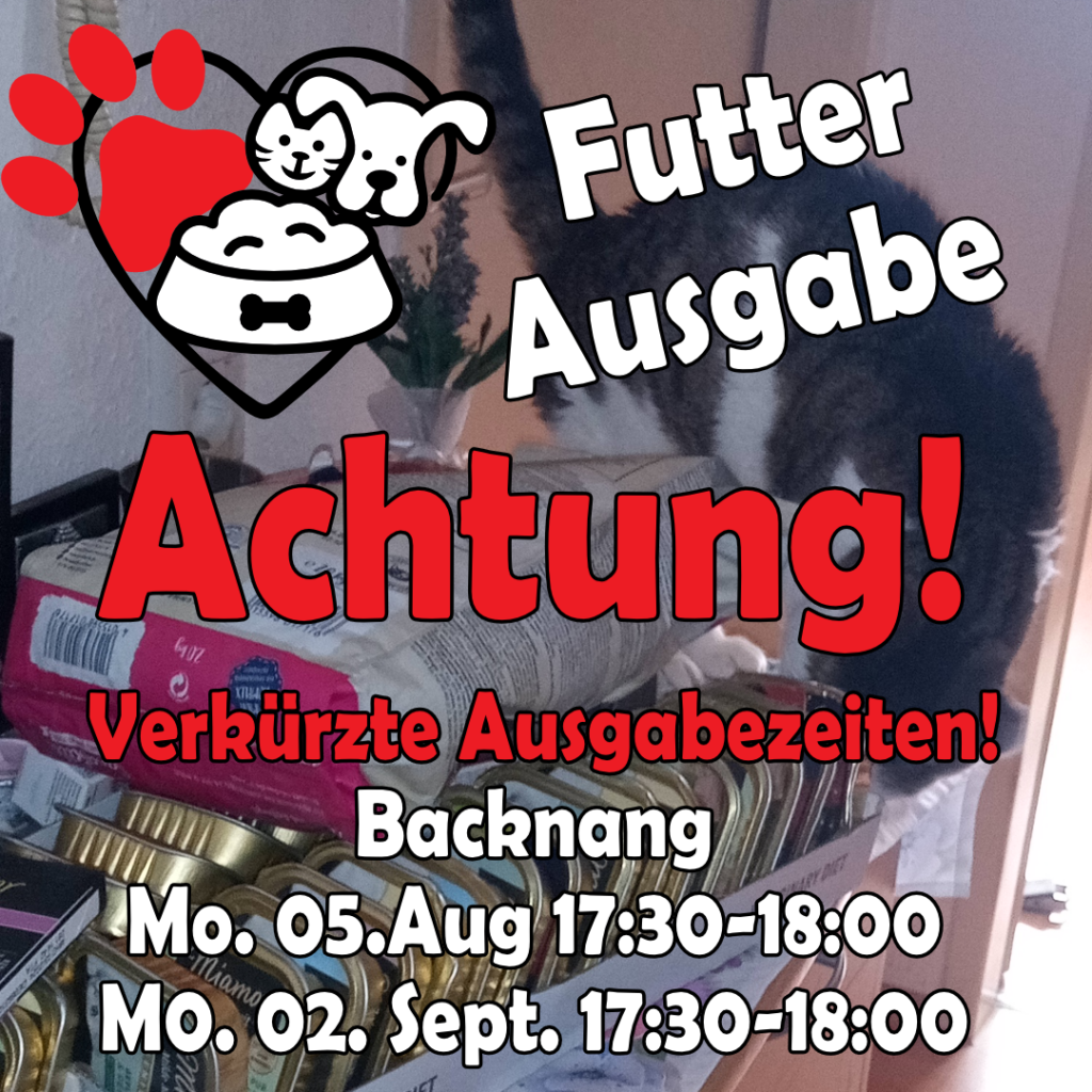 Verkürzte Ausgabezeiten im August und September